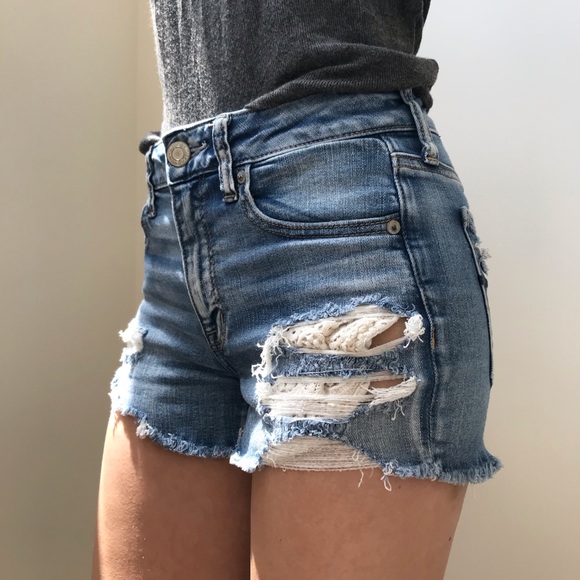 AE denim cutoffs! - Picture 3 of 6
